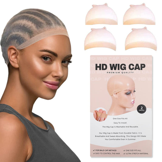 High level hair net compression cap WIG CAP high-definition lace transparent invisible super elastic mesh cap