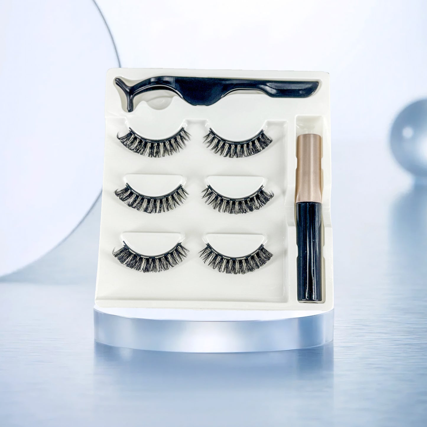 Magnet false eyelashes 3 pairs of fake eyelashes Russian false eyelashes supernatural
