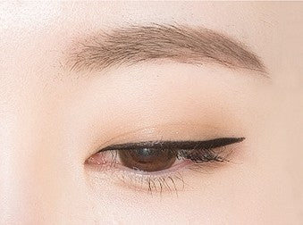 Makeup eyeliner liquid pen for female beginners, waterproof, sweat resistant, durable, hard head, black, brown eyeliner pen