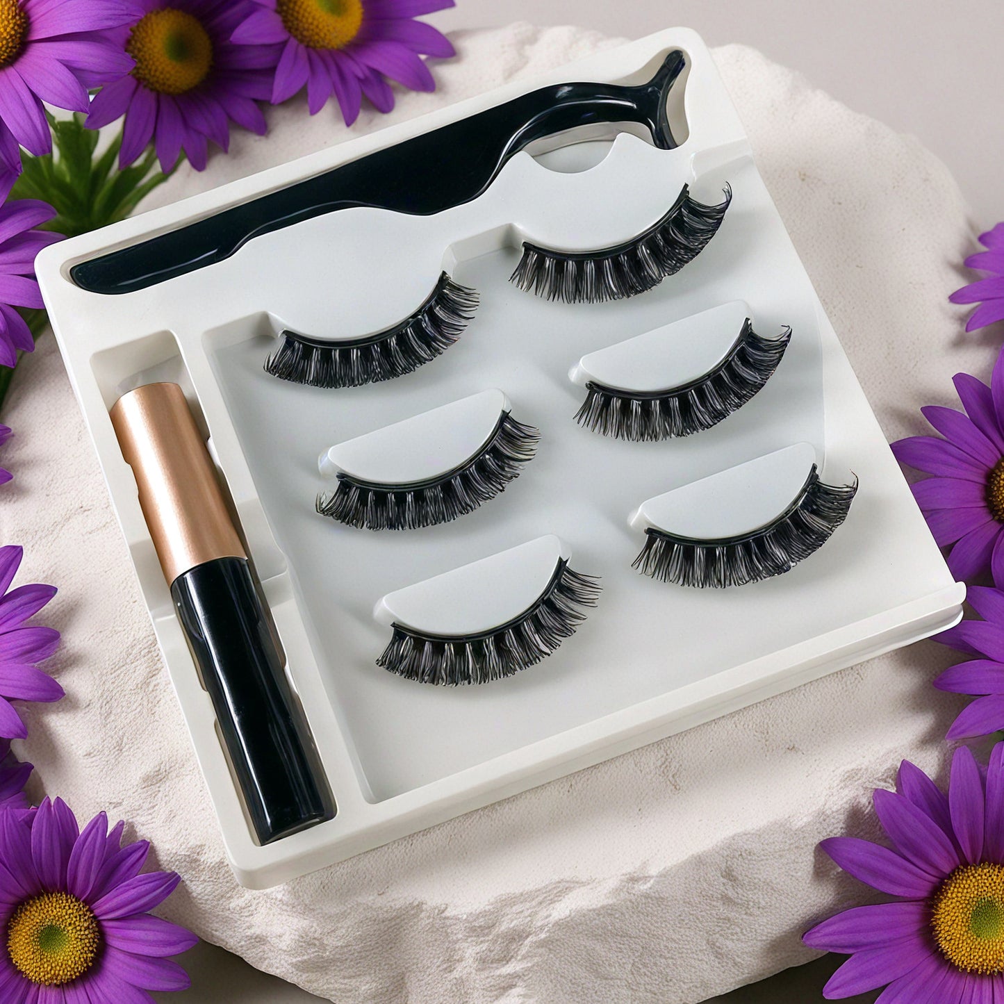 Magnet false eyelashes 3 pairs of fake eyelashes Russian false eyelashes supernatural