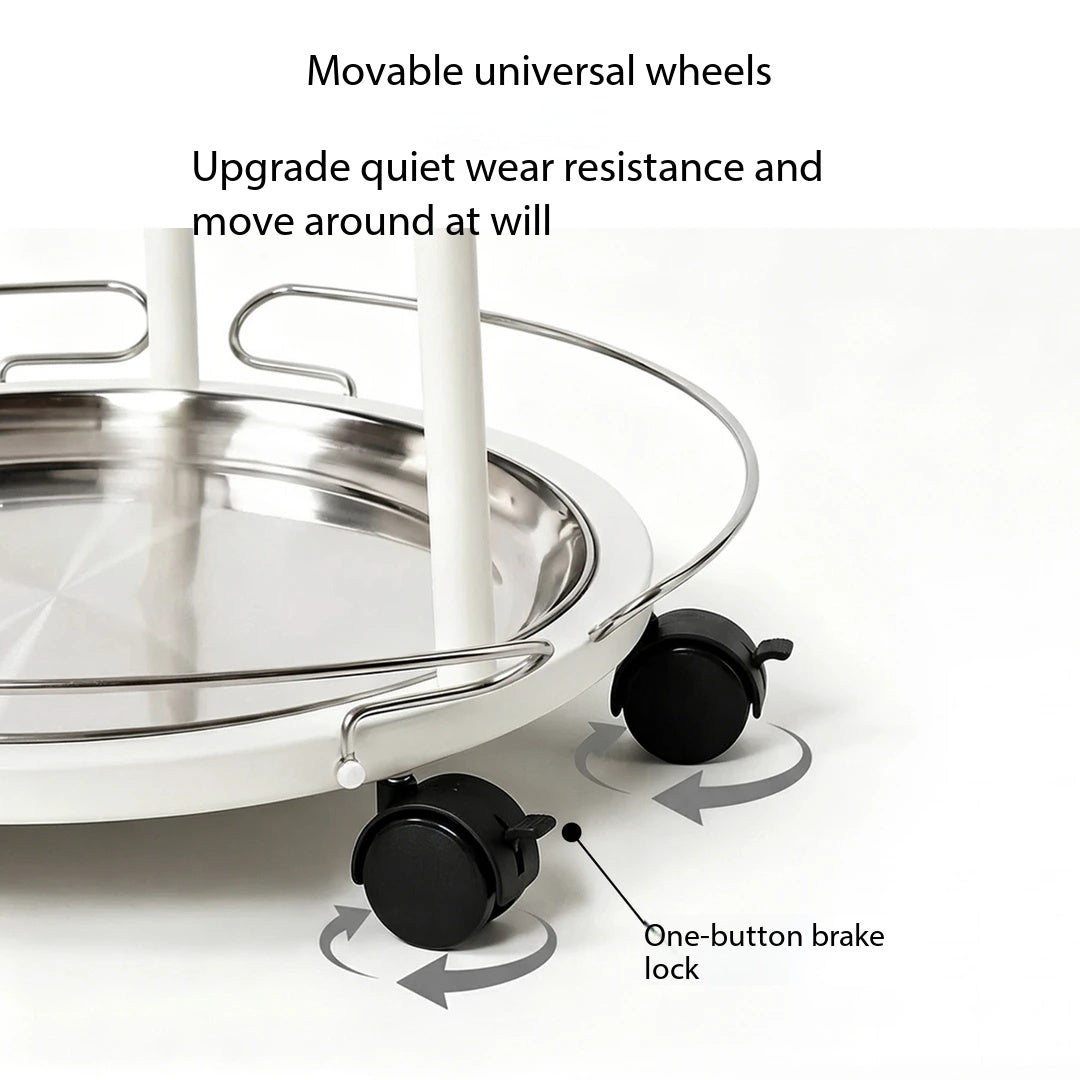 Movable Parrot Bird Stand, Freely Move Your Parrot Play Area Anywhere