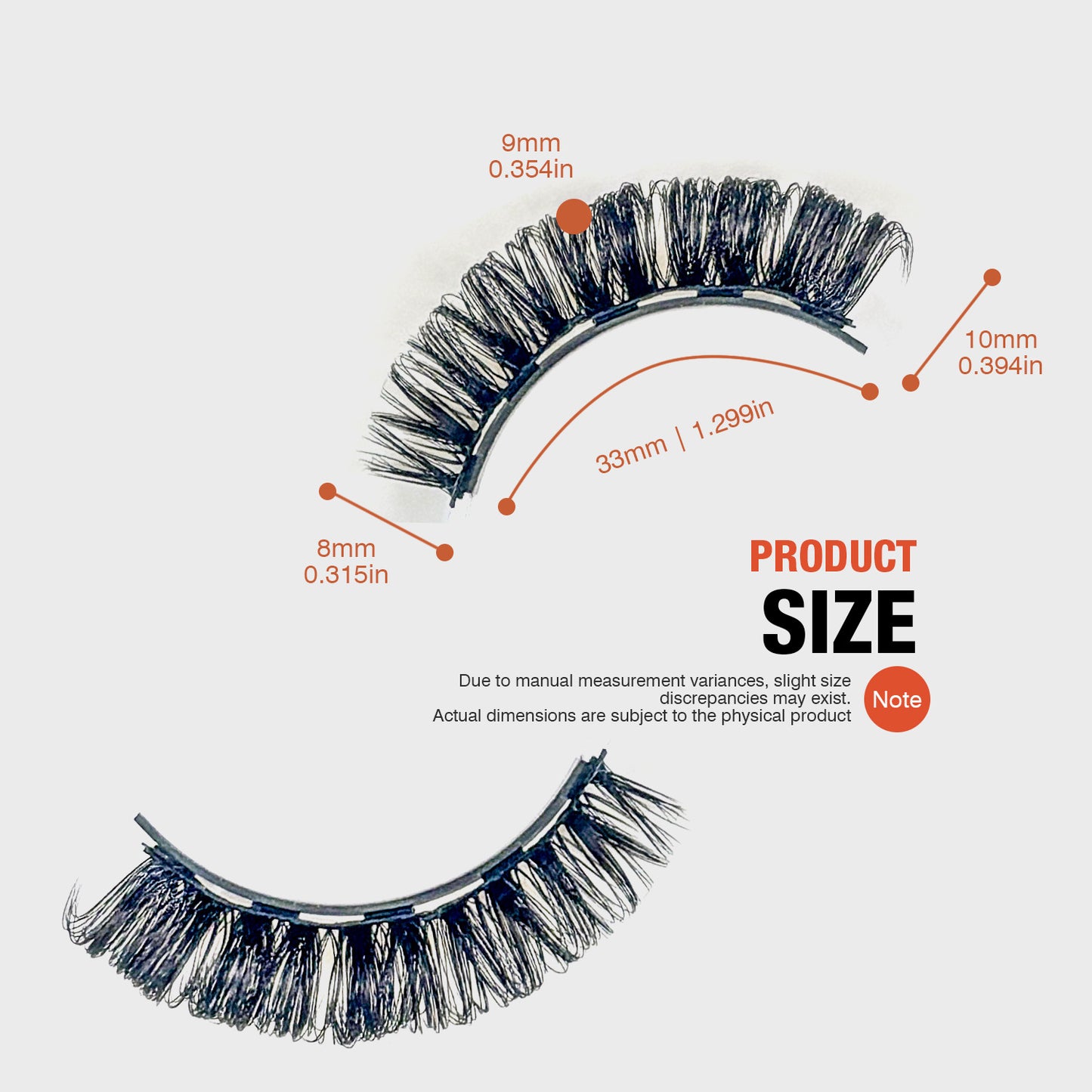 Magnet false eyelashes 3 pairs of fake eyelashes Russian false eyelashes supernatural